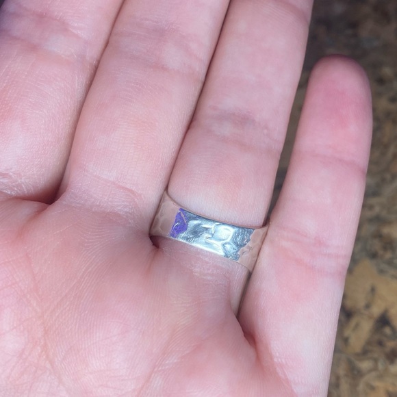 [BRAND NEW] Handmade .925 Sterling Silver Women’s Amethyst Ring Size 8 - Picture 10 of 11